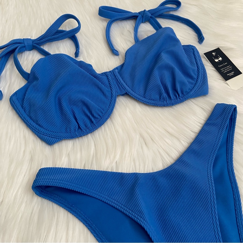 curve love tie-strap cheeky bikini - Picture 2 of 9